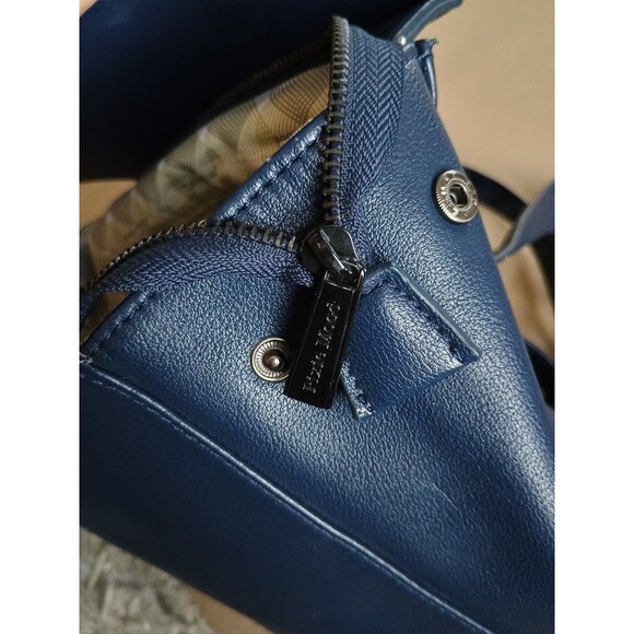 Pixie Mood Mini Convertible Kim Backpack Vegan Leather - Blue Purse - Picture 10 of 11